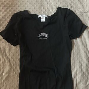 Black Los Angeles Tee